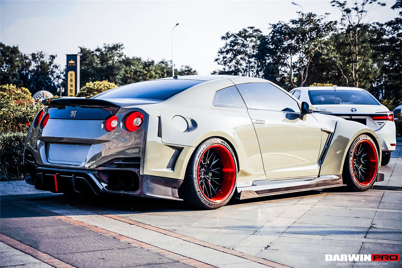 2008-2022 Nissan GTR R35 CBA/DBA/EBA DLK Style Carbon Fiber Trunk - DarwinPRO Aerodynamics