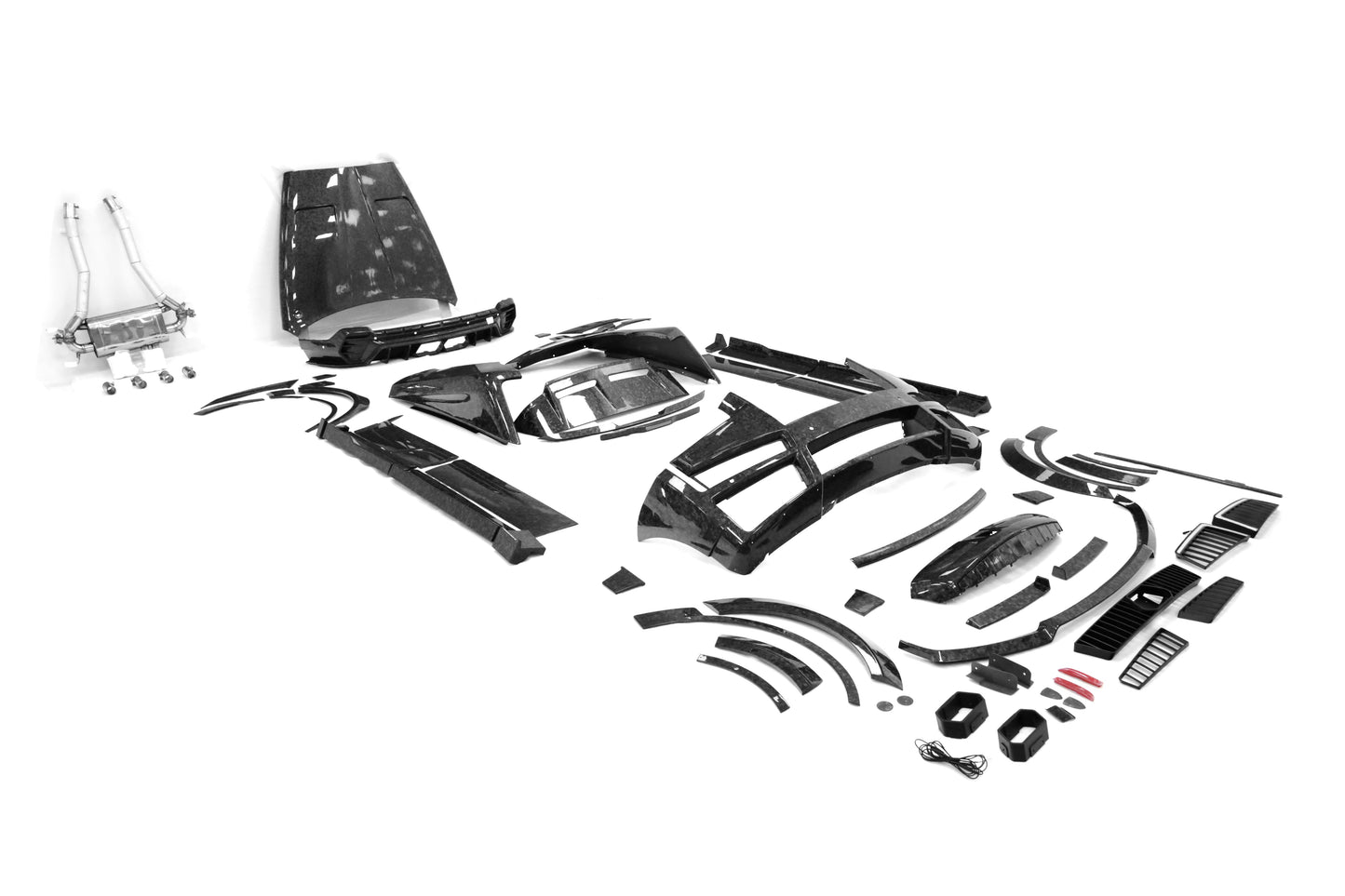 2019-2024 Rolls Royce Cullinan MSY Style Autoclave Carbon Fiber Full Body Kit