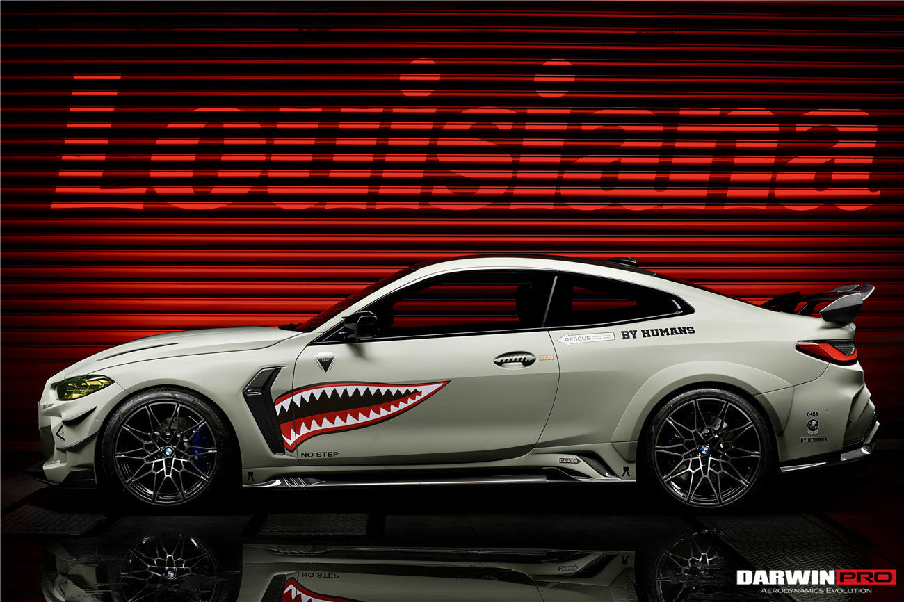 2021-UP BMW M4 G82/G83 BKSSII Style Front Bumper and Front Fender and Side Skirts - DarwinPRO Aerodynamics