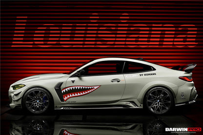 2021-UP BMW M4 G82/G83 BKSSII Style Rear Bumper - DarwinPRO Aerodynamics