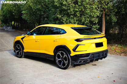 2018-2022 Lamborghini URUS TC Style Dry Carbon Fiber Trunk Spoiler - Carbonado
