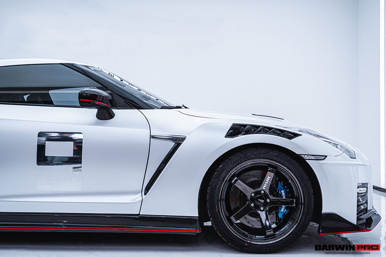 2008-2022 Nissan GTR R35 CBA/DBA/EBA NSM Style Partial Carbon Fiber Fender - DarwinPRO Aerodynamics