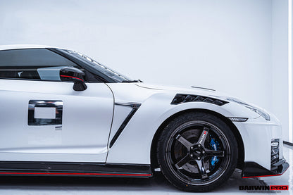 2008-2022 Nissan GTR R35 CBA/DBA/EBA NSM Style Partial Carbon Fiber Fender - DarwinPRO Aerodynamics