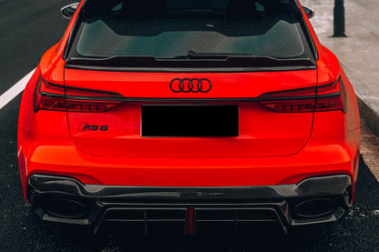 2019-2022 Audi RS6 Avant C8 BKSS Style Rear Diffuser - DarwinPRO Aerodynamics