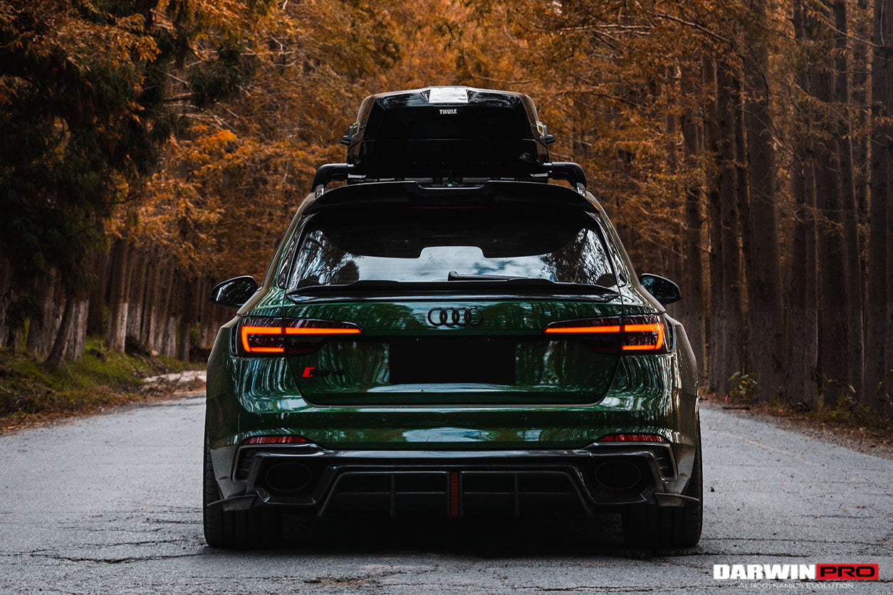 2017-2022 Audi RS4 B9/B9.5 S4 B9 BKSS Style Roof Spoiler - DarwinPRO Aerodynamics