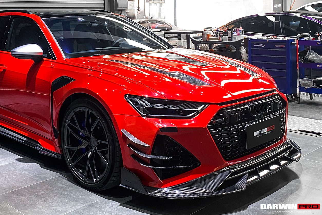 2019-2023 Audi RS6 Avant C8 IMP Performance Front Canards - DarwinPRO Aerodynamics