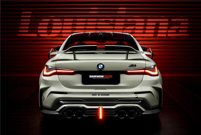 2021-UP BMW M4 G82/G83 BKSSII Style Rear Bumper - DarwinPRO Aerodynamics
