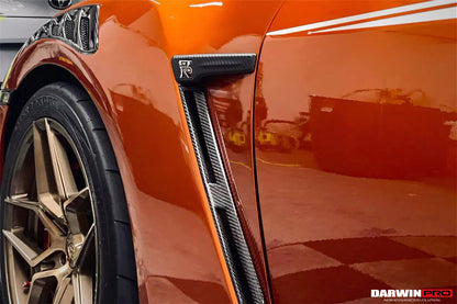 2008-2022 Nissan GTR R35 CBA/DBA/EBA Carbon Fiber Fender Vents - DarwinPRO Aerodynamics