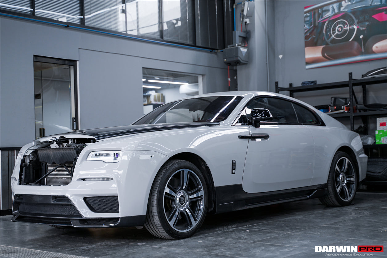 2016-2020 Rolls-Royce Wraith BKSS Style Carbon Fiber Side Skirts - DarwinPRO Aerodynamics