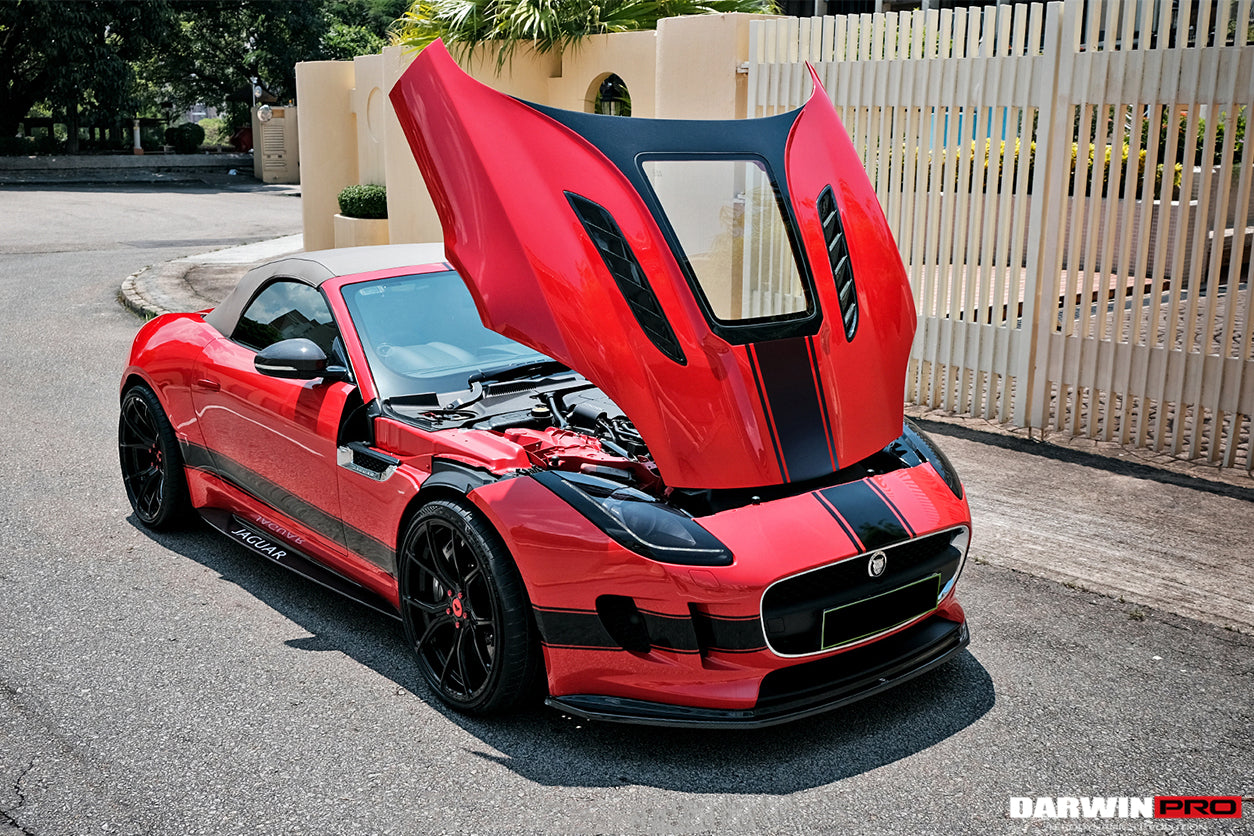 2013-2017 Jaguar F-Type Coupe/Convertible IMP Performance Hood - DarwinPRO Aerodynamics