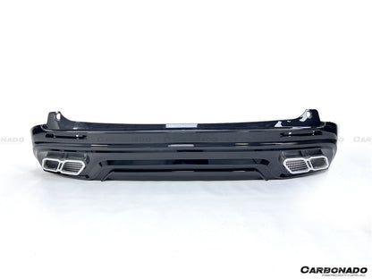 2021 UP Toyota Sienna Thunder Style PP Rear Diffuser with Tips - Carbonado