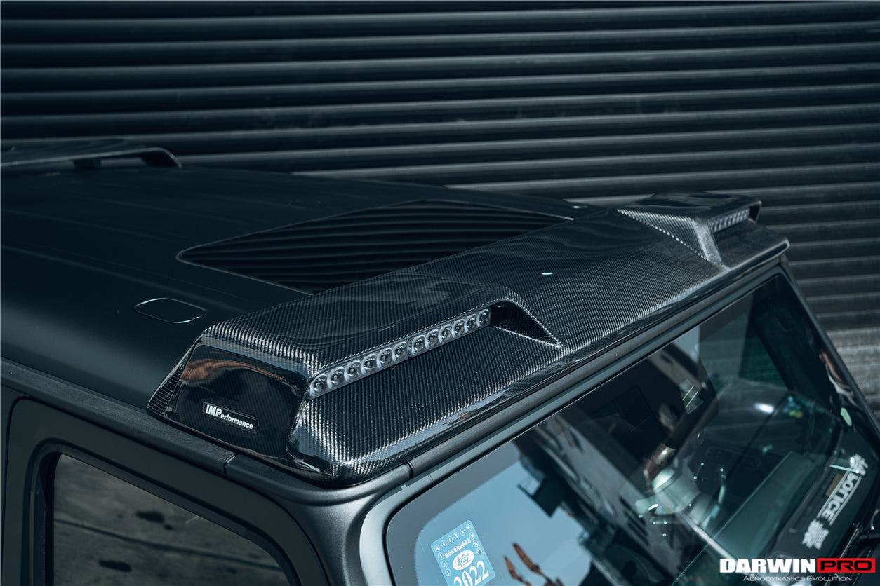 2019-2023 Mercedes Benz W464 G-Class G Wagon G500/G550/G63AMG IMP Performance Front Roof Spoiler - DarwinPRO Aerodynamics