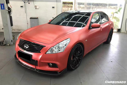 2010-2013 Infiniti G25/G37 Sedan EU Style Front Bumper - Carbonado