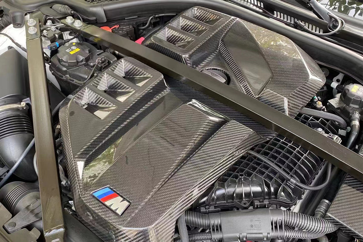 2021-UP BMW M3 G80 M4 G82 G83 DRY Carbon Fiber Fuse Cover