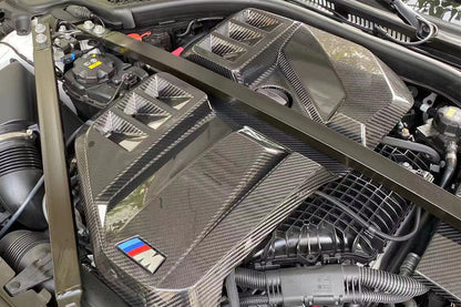 2021-UP BMW M3 G80 M4 G82 G83 DRY Carbon Fiber Fuse Cover