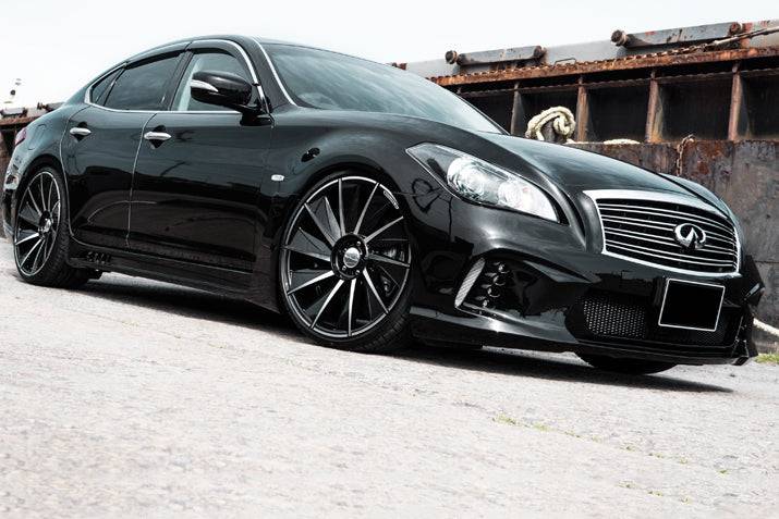 2011-2014 Infiniti Q70 WD Style Full Body Kit - Carbonado
