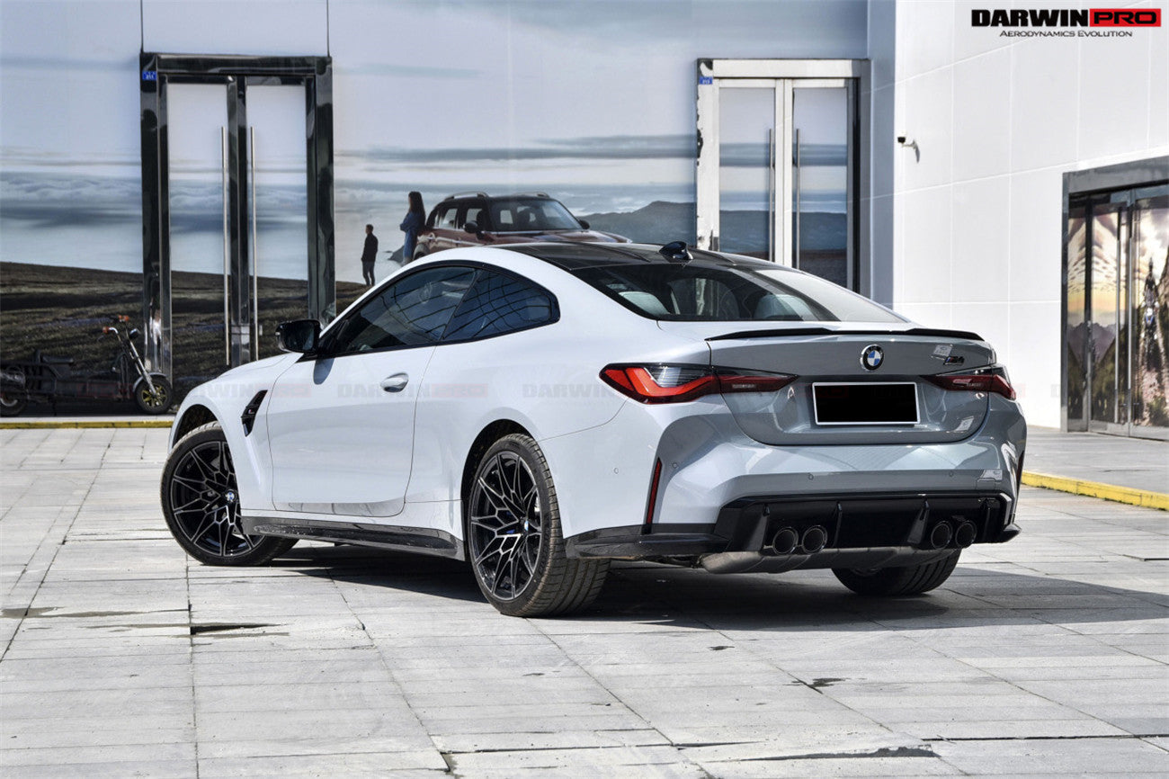 2021-UP BMW M4 G82 OE Style Carbon Fiber Trunk Spoiler - DarwinPRO Aerodynamics