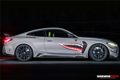 2021-UP BMW M4 G82 Coupe BKSSII Style Wide Fender Flares - DarwinPRO Aerodynamics