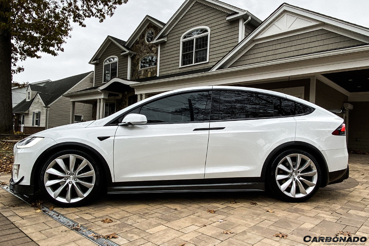 2016-2018 Tesla X SUV RZS Style Carbon Fiber Full Kit - Carbonado