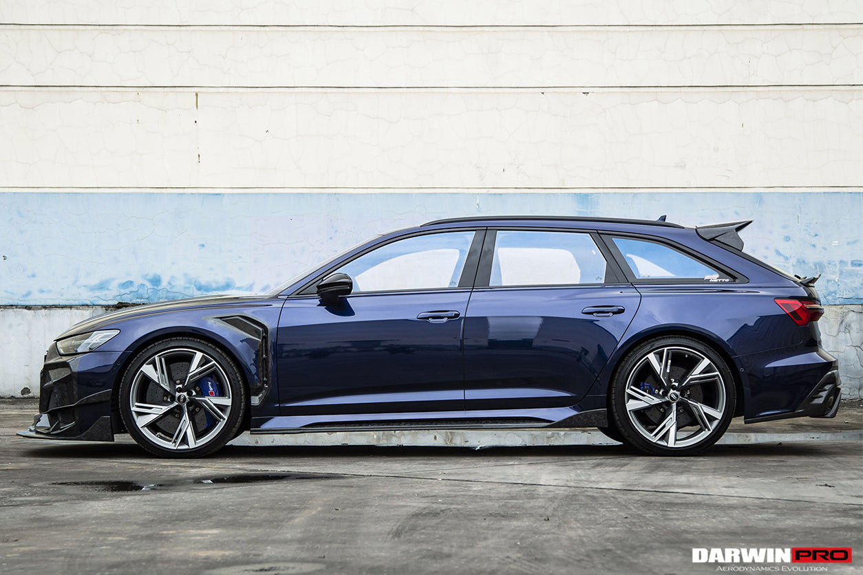 2019-2022 Audi RS6 Avant C8 BKSS Style Rear Diffuser - DarwinPRO Aerodynamics