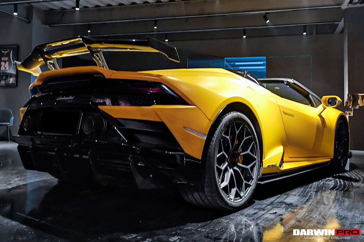 2019-2022 Lamborghini Huracan EVO OD Style Dry Carbon Rear Diffuser - DarwinPRO Aerodynamics