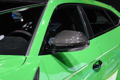 2018-2025 Lamborghini URUS Convert 2023 Performante Dry Carbon Fiber Mirror Housing with BSA holes Replacement - DarwinPRO Aerodynamics