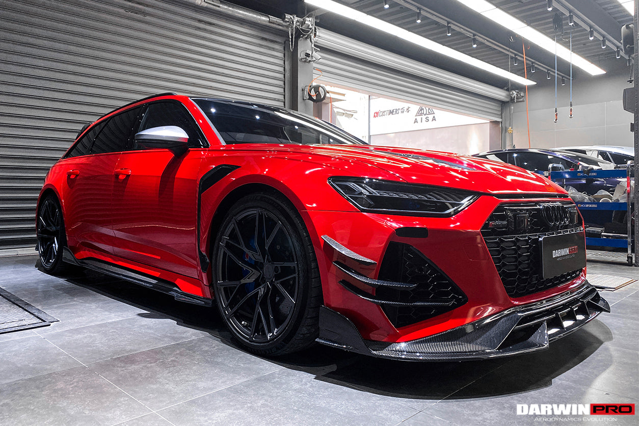 2019-2023 Audi RS6 Avant C8 IMP Performance Front Canards - DarwinPRO Aerodynamics