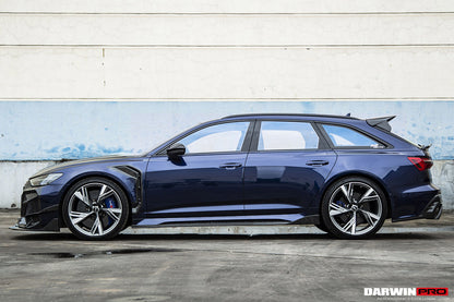 2019-2023 Audi RS6 Avant C8 IMP Performance Side Skirts - DarwinPRO Aerodynamics