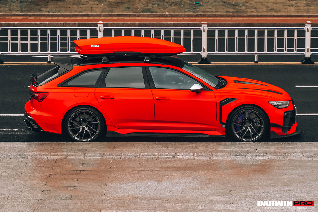 2019-2022 Audi RS6 Avant C8 BKSS Style Rear Diffuser - DarwinPRO Aerodynamics