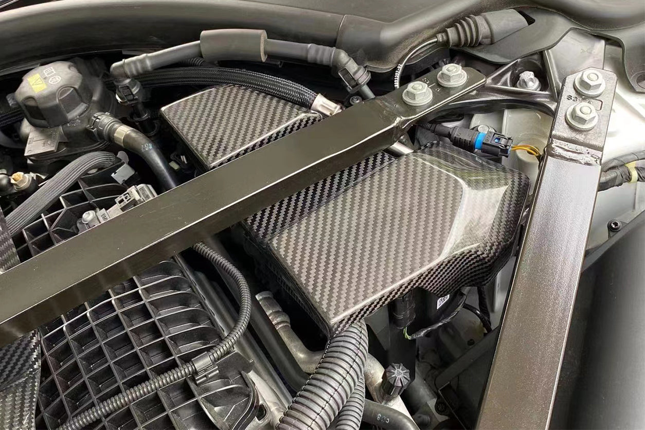 2021-UP BMW M3 G80 M4 G82/G83 DRY Carbon Fiber Fuse Cover - DarwinPRO Aerodynamics