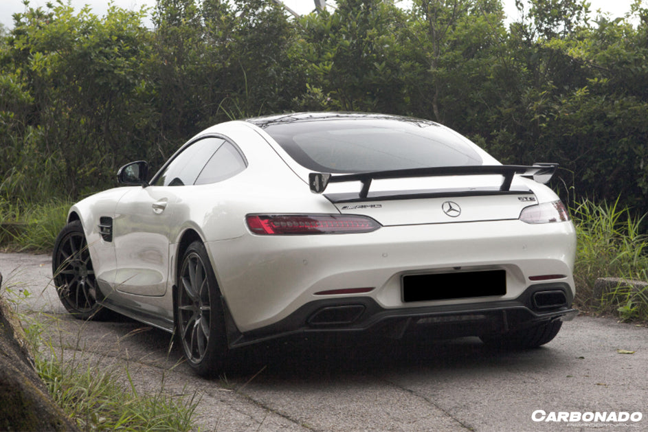 2015-2017 Mercedes Benz AMG GT/GTS RZS Carbon Fiber Rear Diffuser - Carbonado