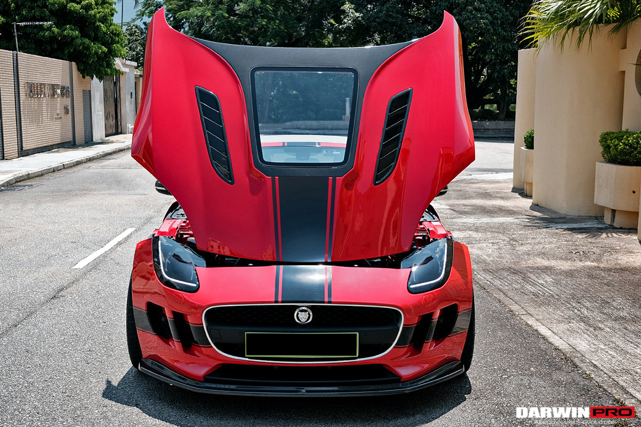2013-2017 Jaguar F-Type Coupe/Convertible IMP Performance Hood - DarwinPRO Aerodynamics