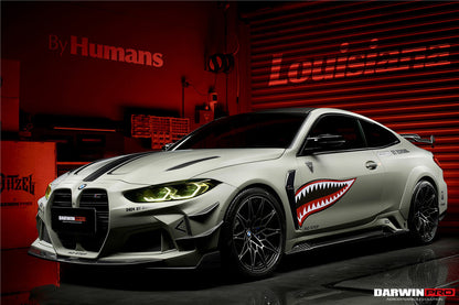 2021-UP BMW M4 G82 Coupe BKSSII Style Wide Fender Flares - DarwinPRO Aerodynamics