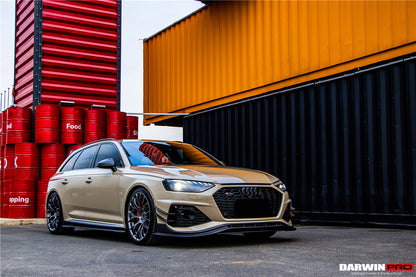 2017-2022 Audi RS4 B9 BKSS Style Side Skirts Under Board - DarwinPRO Aerodynamics