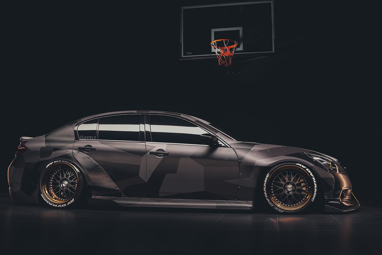 2010-2013 Infiniti G25/G37 Sedan BKSS Style Side Skirts - DarwinPRO Aerodynamics