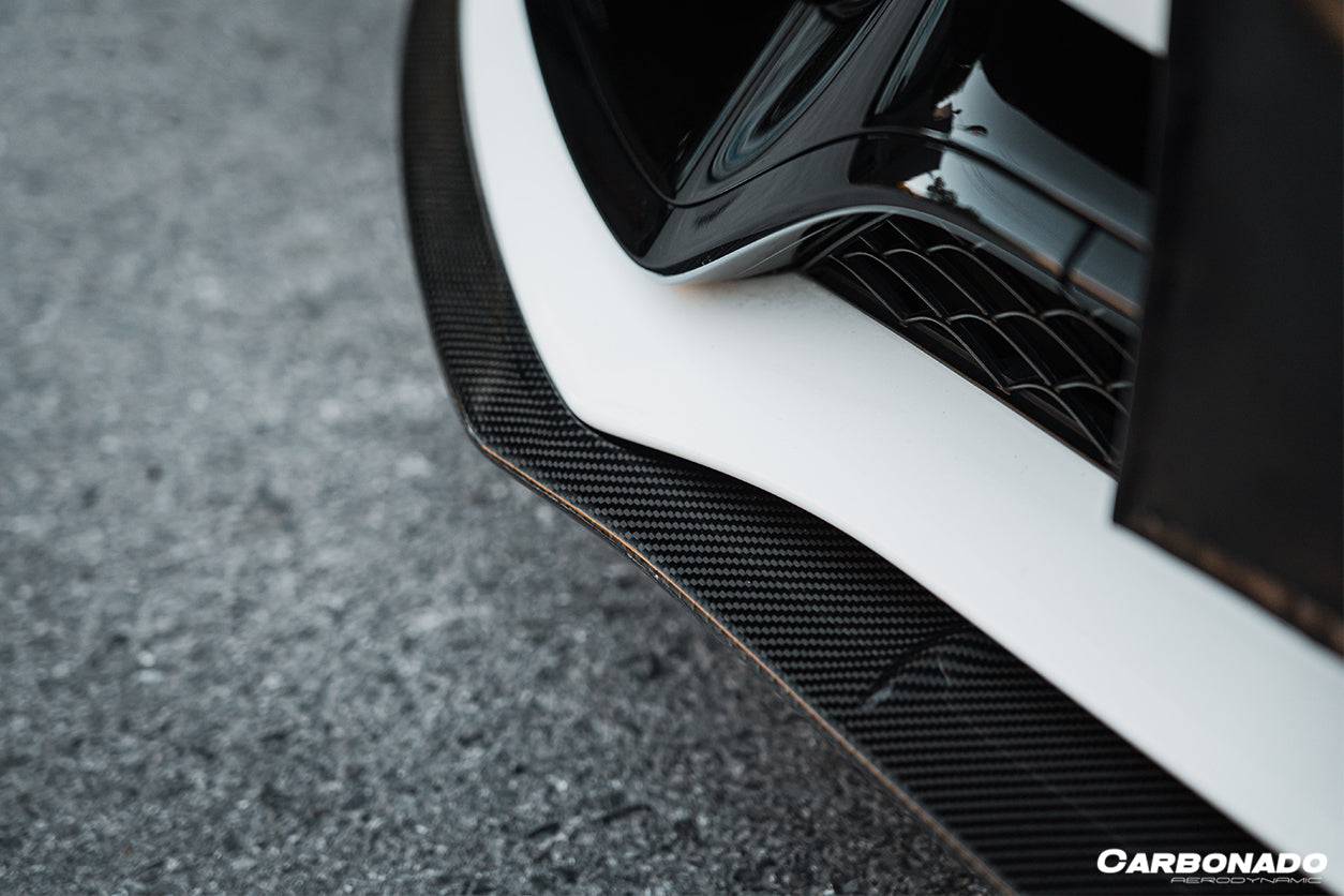 2015-2021 Mercedes Benz W205 C63/S AMG Coupe BKSS Style Carbon Fiber Front Lip - Carbonado Aero