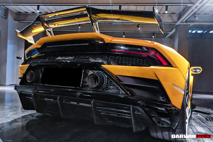 2019-2022 Lamborghini Huracan EVO OD Style Dry Carbon Rear Diffuser - DarwinPRO Aerodynamics