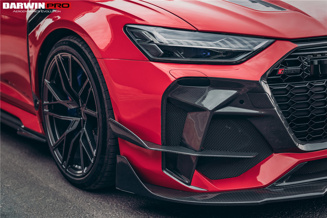2019-2023 Audi RS6 Avant C8 IMP Performance Front Bumper - DarwinPRO Aerodynamics