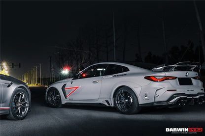 2021-UP BMW M4 G82 Coupe BKSSII Style Wide Fender Flares - DarwinPRO Aerodynamics