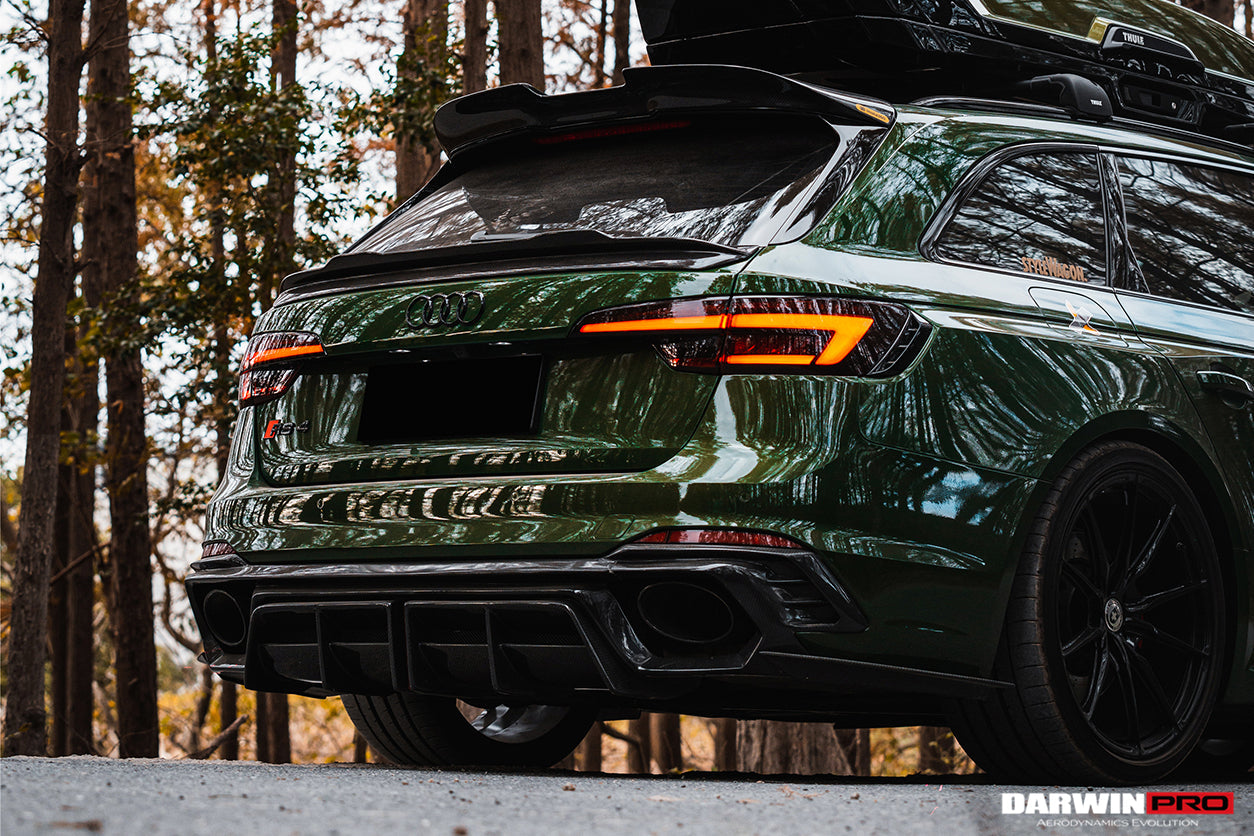 2017-2022 Audi RS4 B9/B9.5 S4 B9 BKSS Style Roof Spoiler - DarwinPRO Aerodynamics