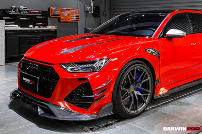 2019-2023 Audi RS6 Avant C8 IMP Performance Front Lip - DarwinPRO Aerodynamics