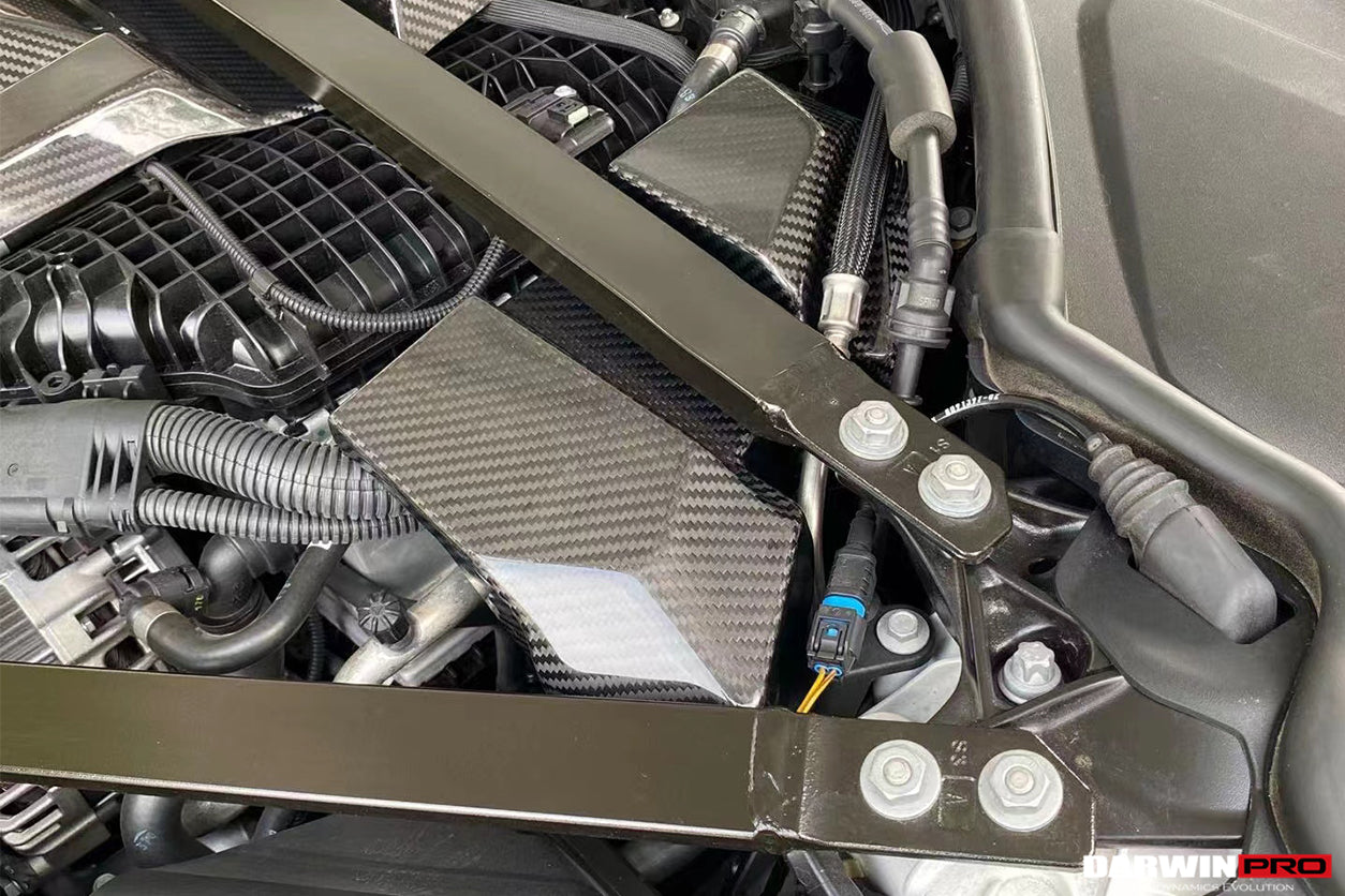 2021-UP BMW M3 G80 M4 G82/G83 DRY Carbon Fiber Fuse Cover - DarwinPRO Aerodynamics