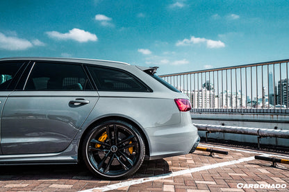 2013-2018 Audi RS6 Avant MN Style Carbon Fiber Roof Spoiler - Carbonado