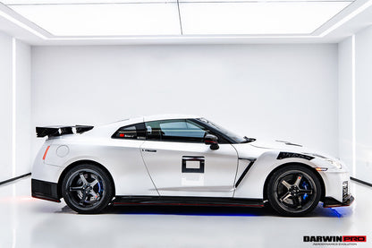 2008-2022 Nissan GTR R35 CBA/DBA NSM Style Carbon Fiber Side Skirts - DarwinPRO Aerodynamics
