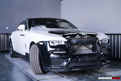 2016-2020 Rolls-Royce Wraith/Dawn - BKSS Portion Carbon Fiber Front Bumper - DarwinPRO Aerodynamics