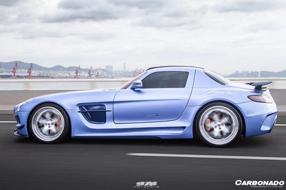 2010-2015 Mercedes Benz W197 SLS AMG BKSS Style Carbon Fiber Trunk Spoiler - Carbonado Aero