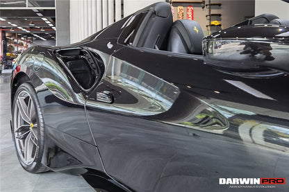 2015-2020 Ferrari 488 GTB/Spyder Pista Style Quarter Panel Side Scoops - DarwinPRO Aerodynamics