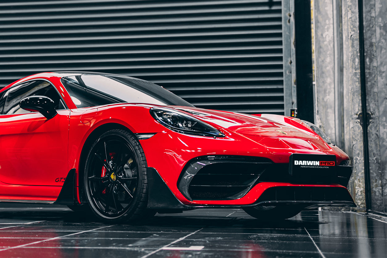 2016-2023 Porsche 718 Cayman/Boxster BKSS Style Partial Carbon Fiber Full Body Kit - DarwinPRO Aerodynamics