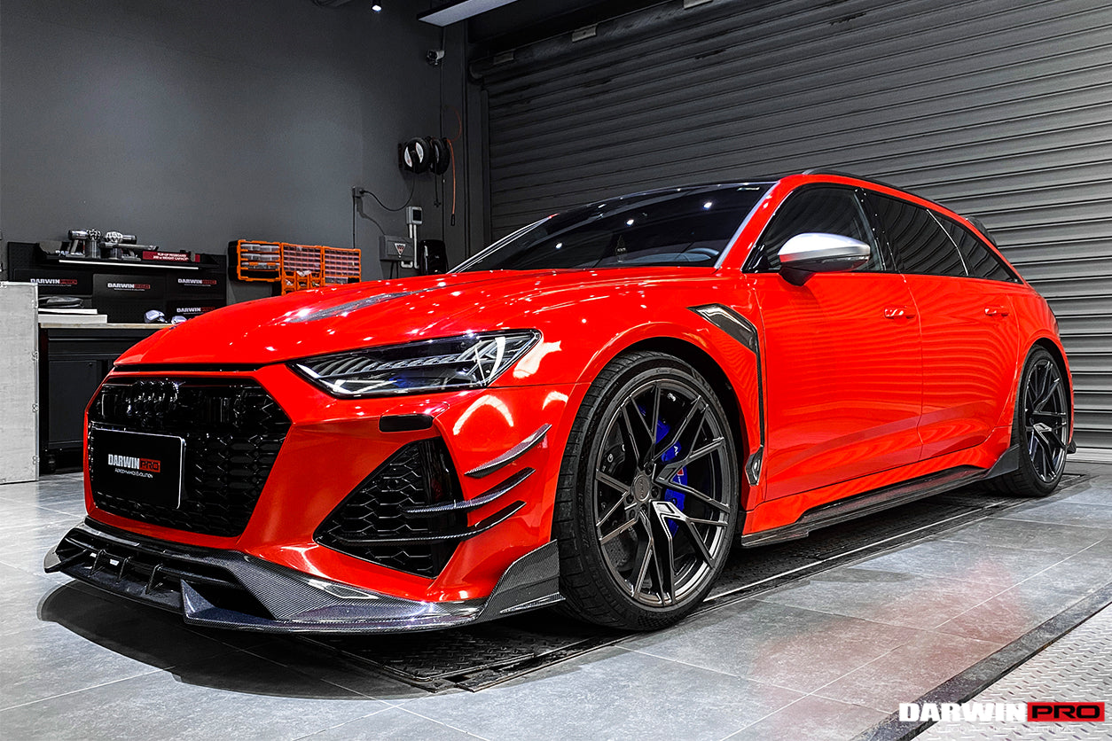 2019-2023 Audi RS6 Avant C8 IMP Performance Front Lip - DarwinPRO Aerodynamics