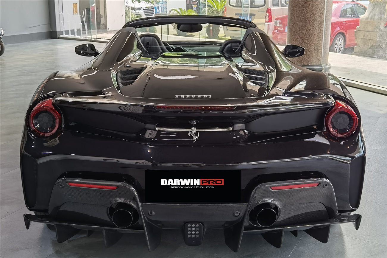 2015-2020 Ferrari 488 GTB/Spyder Pista Style Auto Full Body Kit - DarwinPRO Aerodynamics
